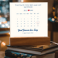 The Date You Became My Mother Acrylic Square Plaque